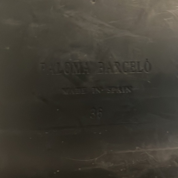 Paloma Barcelo Black Boots - Picture 3 of 4